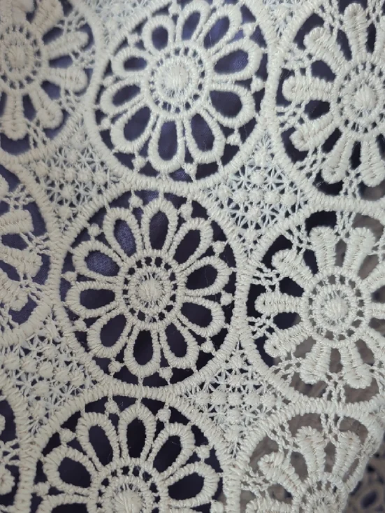 Torrid Festi Lace Overlay Shirt Jacket in Lavender - Picture 3 of 6